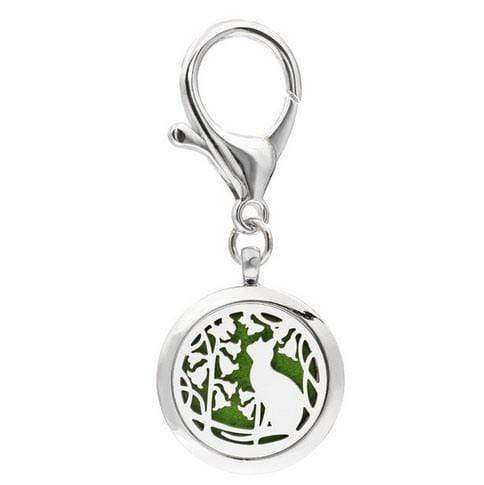 PawZaar Accessories Cat Lover's Aromatherapy Purse Locket or Key Ring