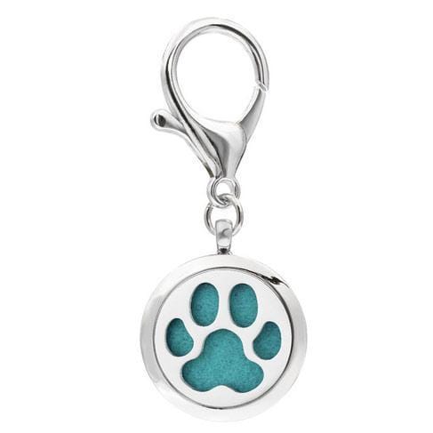 PawZaar Accessories Lone Paw Aromatherapy Purse Locket or Key Ring