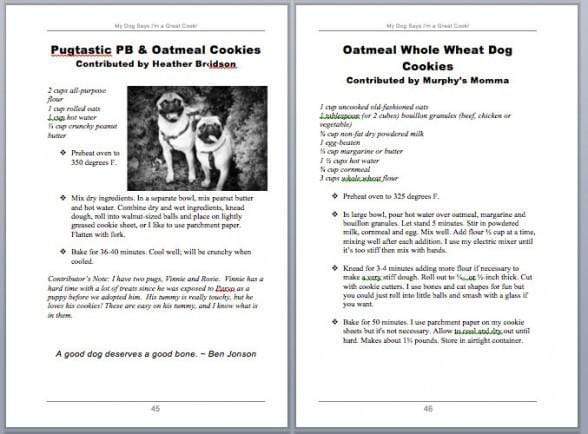 PawZaar.com Books My Dog Says I'm a Great Cook! Cookbook