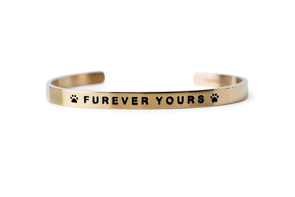 PawZaar.com Jewelry Rose Gold / OSFM FUREVER YOURS Bracelet | Paw Promise Charity Bracelets