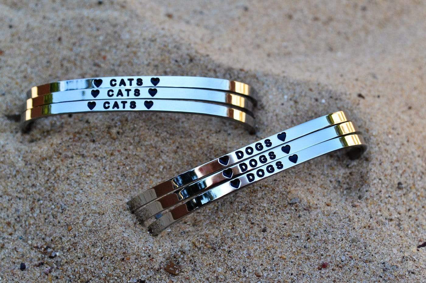 PawZaar.com Jewelry Stainless steel / OSFM DOGS Bracelet | Paw Promise Charity Bracelets