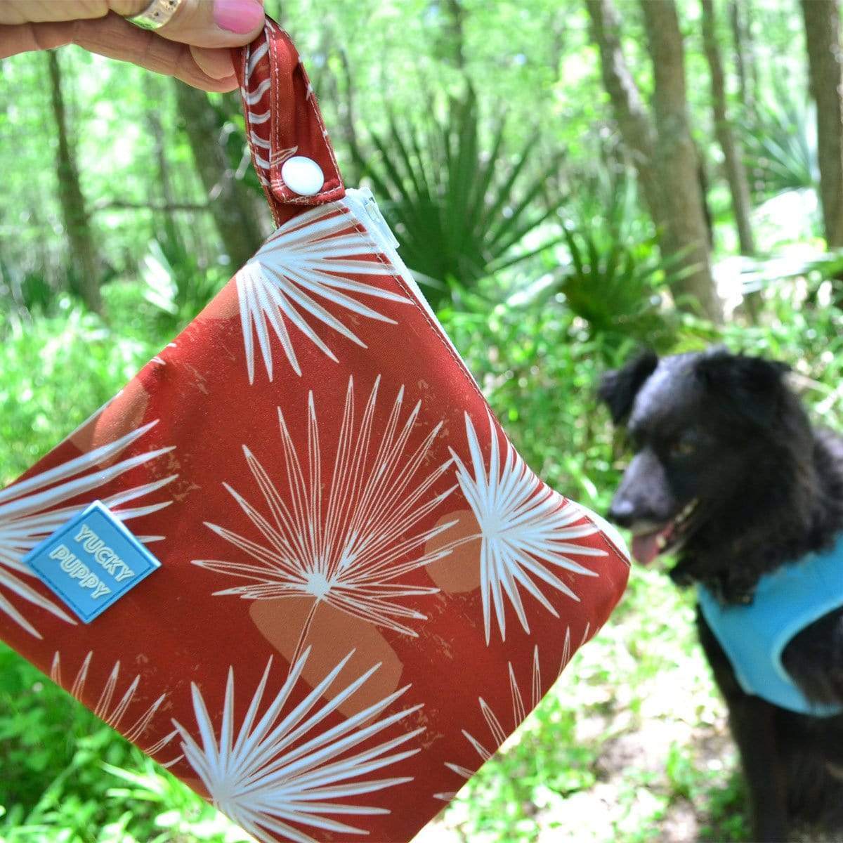 Yucky Puppy Bags and Purses Palm YUCKY PUPPY Dog Poop Bag Holders (Set of 2 Bags)