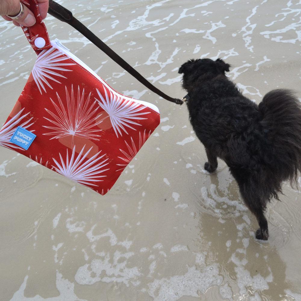 Yucky Puppy Bags and Purses Palm YUCKY PUPPY Dog Poop Bag Holders (Set of 2 Bags)