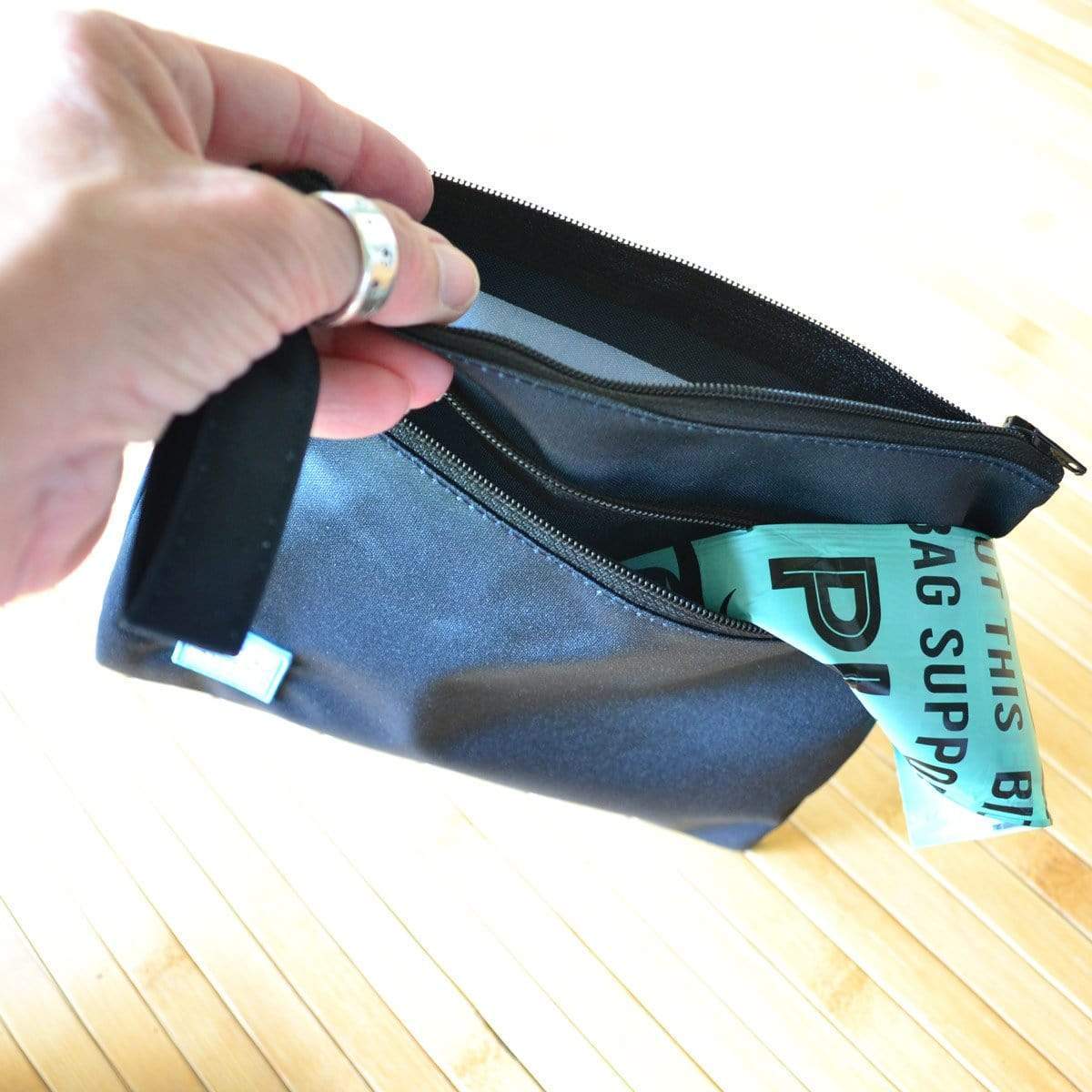 Yucky Puppy Bags and Purses TWO POCKET Yucky Puppy Poop Bag Holders (Set of 2)
