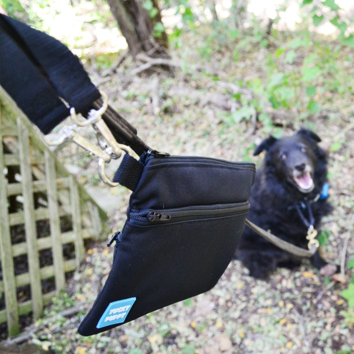 Yucky Puppy Pet Waste Bag Dispensers & Holders 3-Pocket Sports Poop Bag Holders (Set of 2 Bags, 1 Handle)