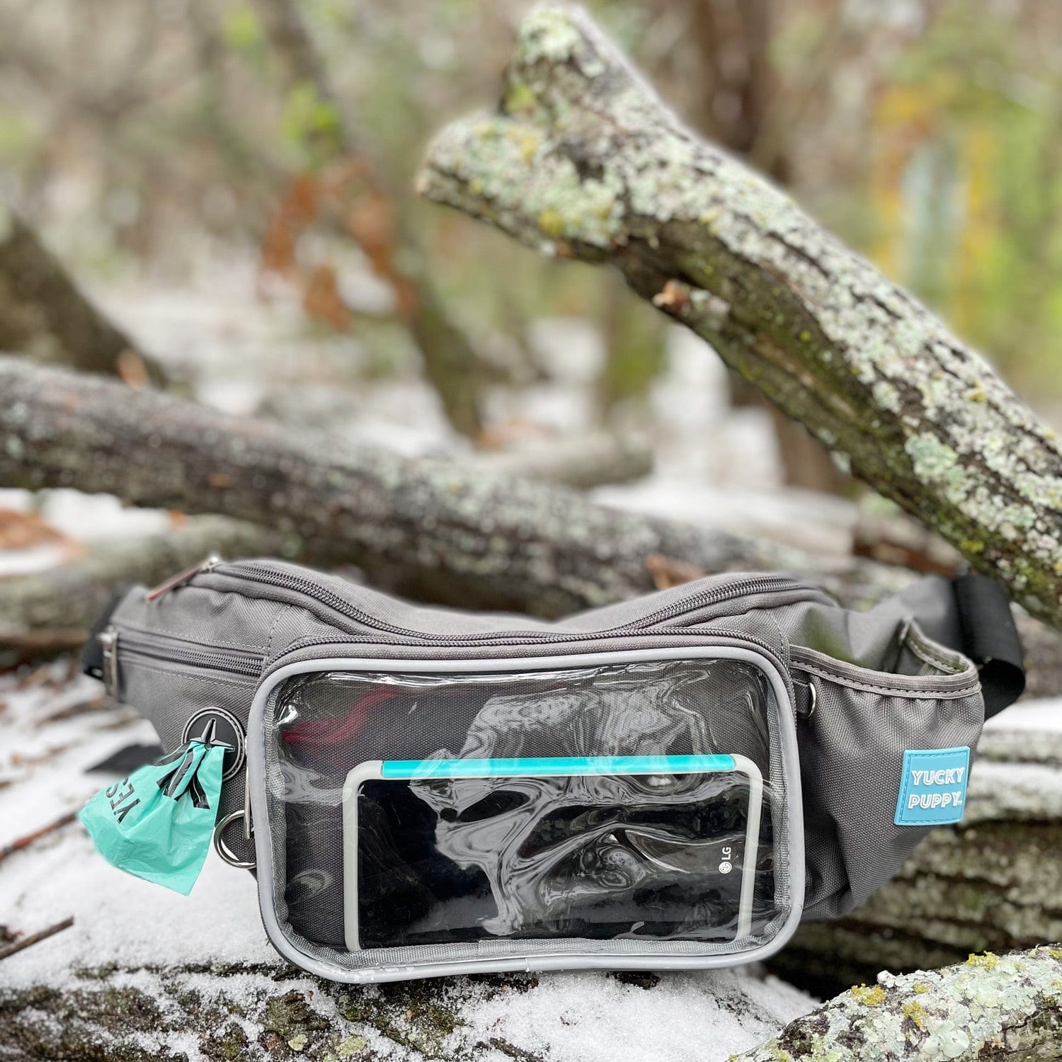 Yucky Puppy Pet Waste Bag Dispensers & Holders YUCKY PUPPY Dog Walking Fanny Pack and Crossbody Bag