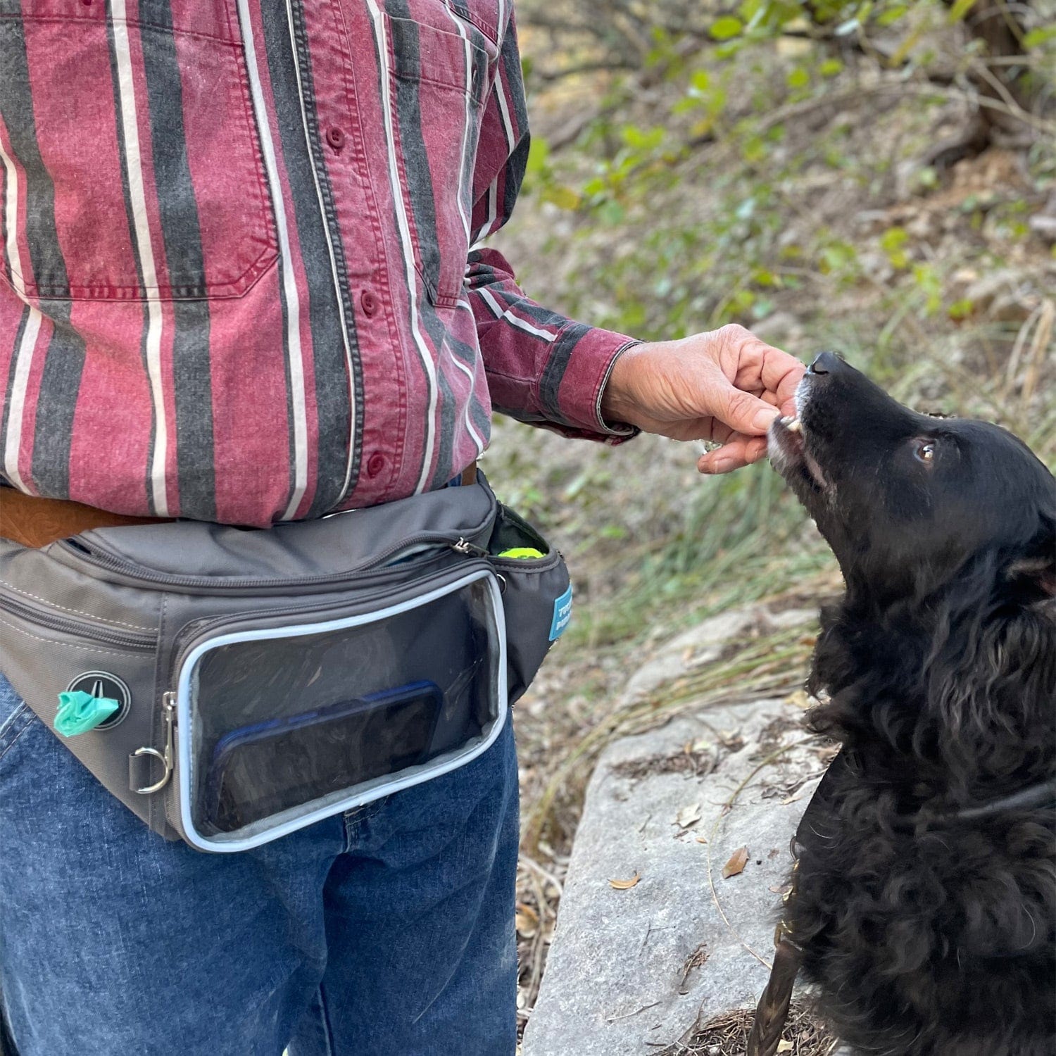 Yucky Puppy Pet Waste Bag Dispensers & Holders YUCKY PUPPY Dog Walking Fanny Pack and Crossbody Bag