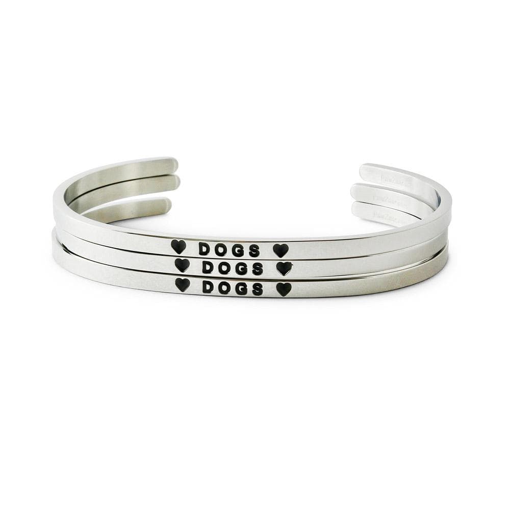PawZaar.com Jewelry Stainless steel / OSFM DOGS Bracelet | Paw Promise Charity Bracelets
